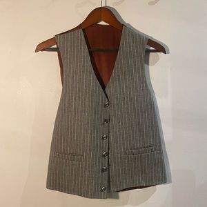Vintage men’s pinstripe vest